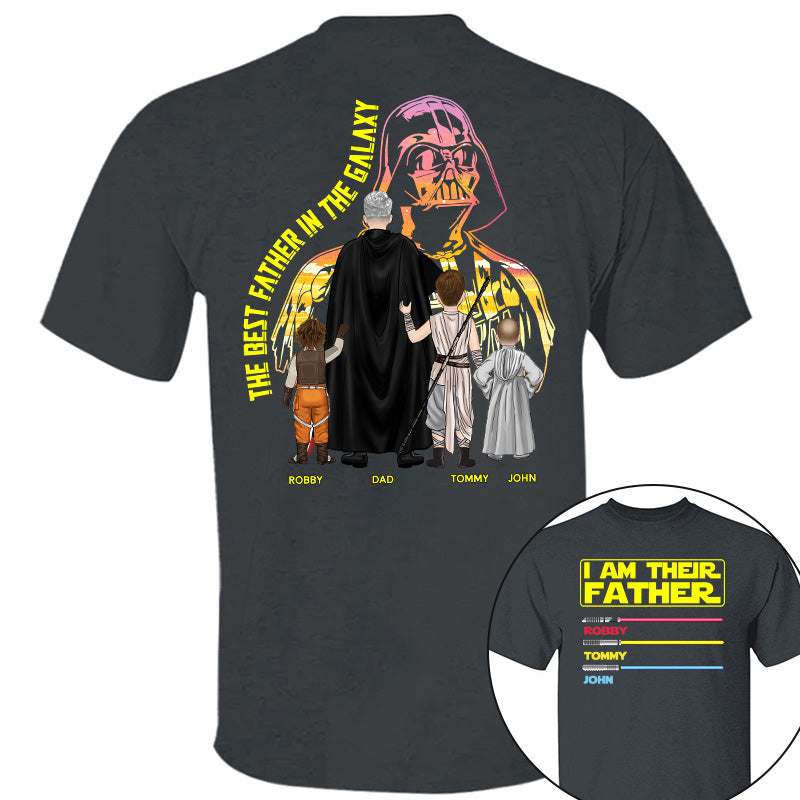 I Am Their Father - Personalized Shirt For Dad