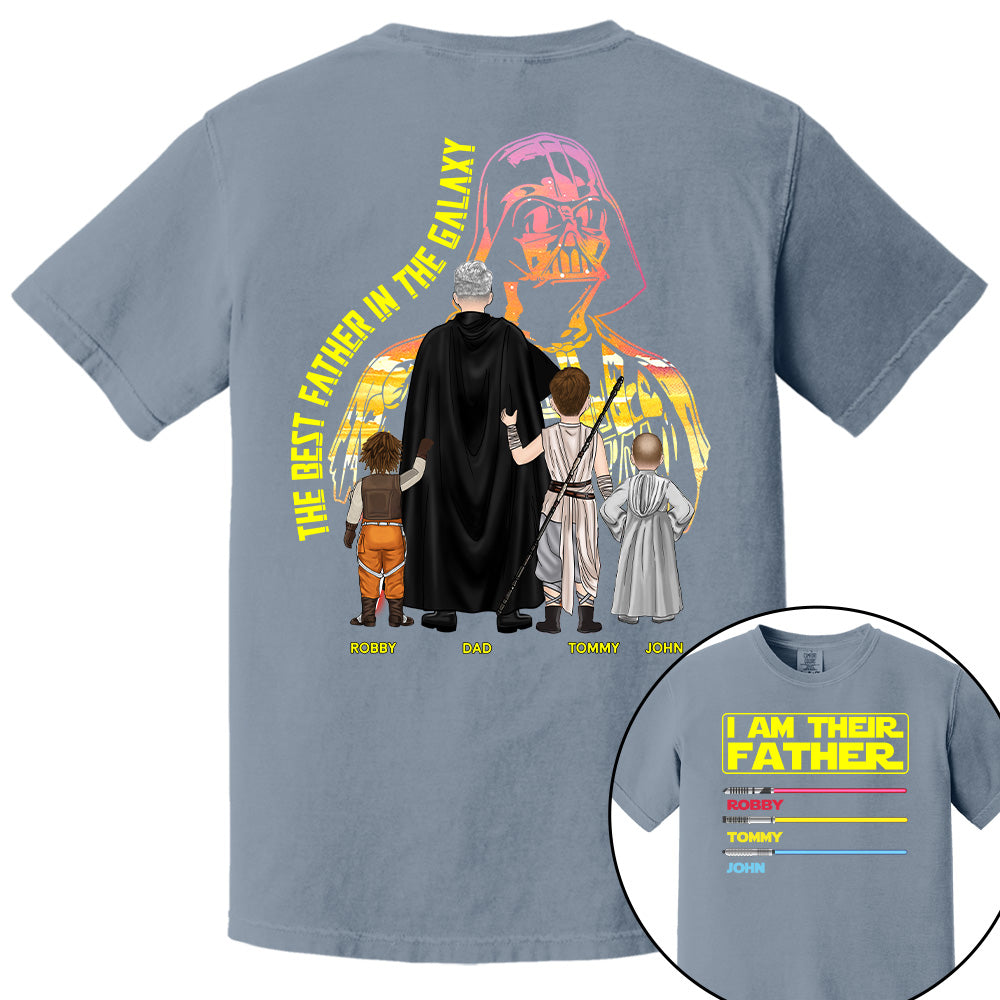 I Am Their Father - Personalized Shirt For Dad