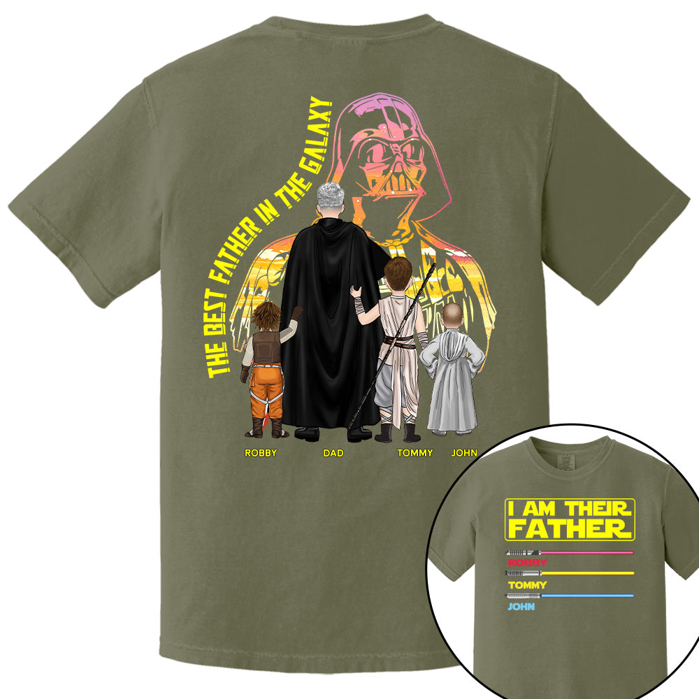 I Am Their Father - Personalized Shirt For Dad