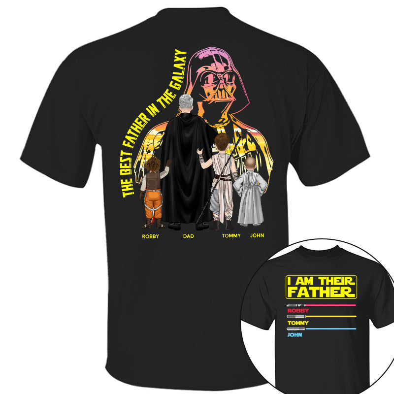 I Am Their Father - Personalized Shirt For Dad