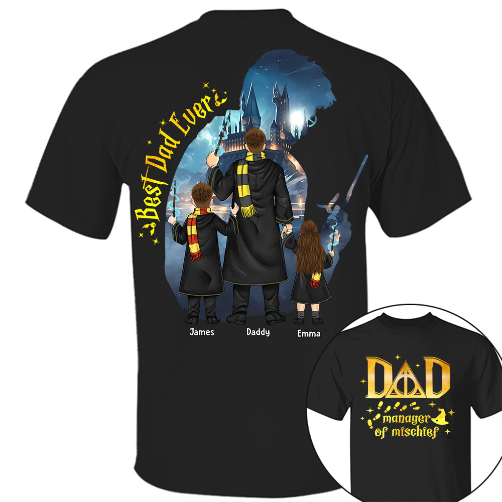 Best Dad Ever - Personalized Shirt For Dad Hv01