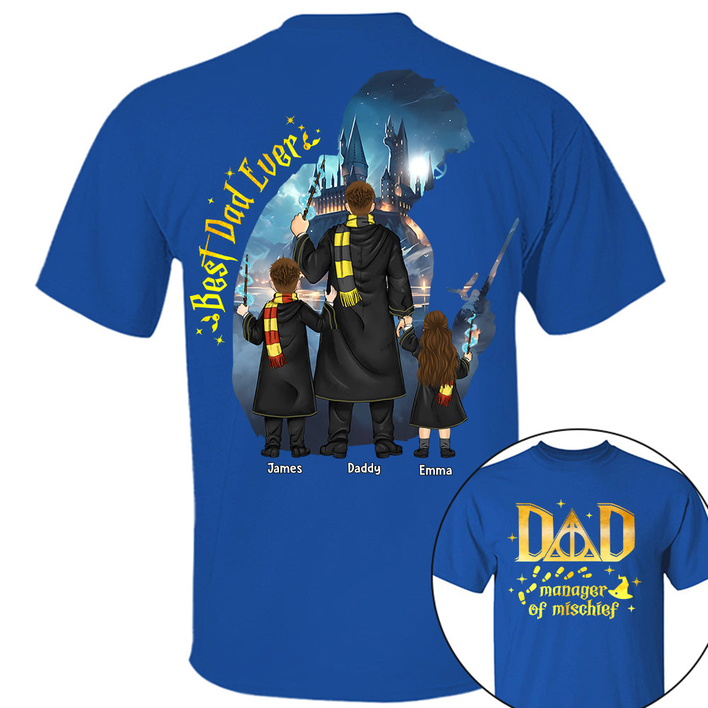 Best Dad Ever - Personalized Shirt For Dad Hv01