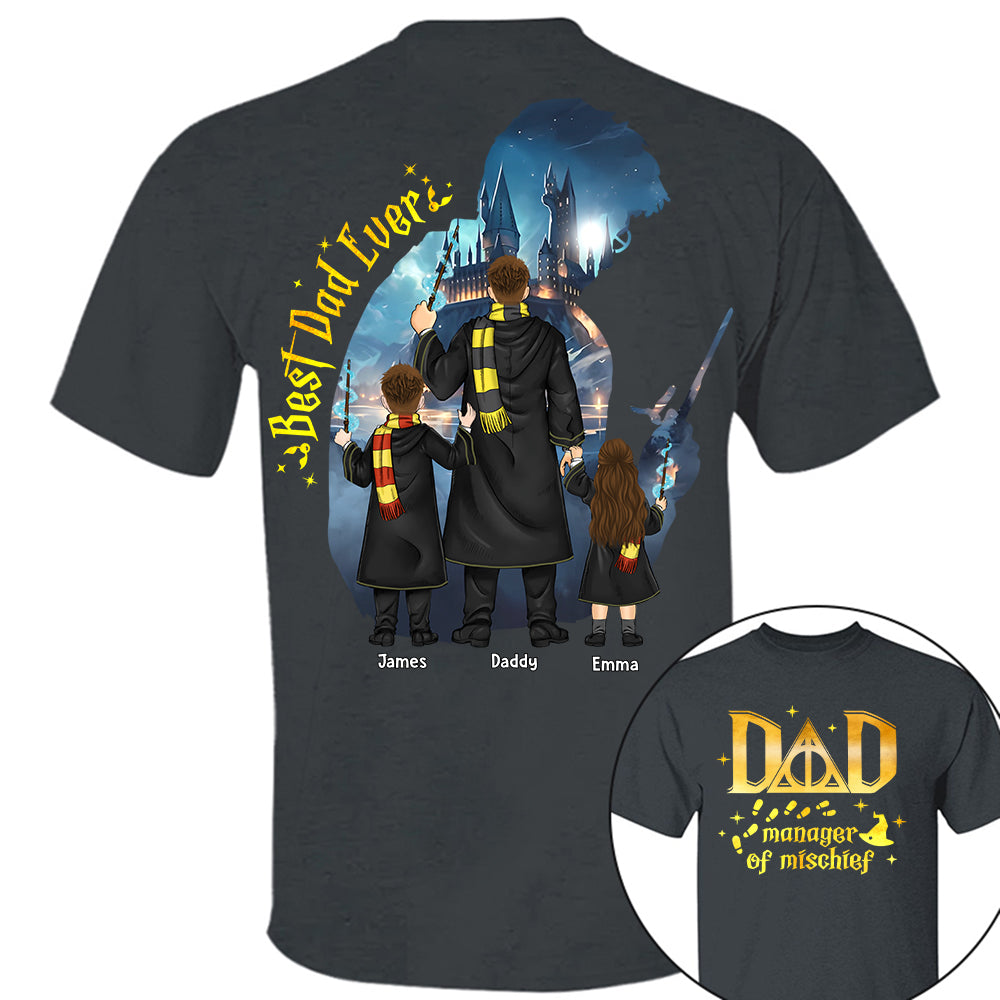 Best Dad Ever - Personalized Shirt For Dad Hv01