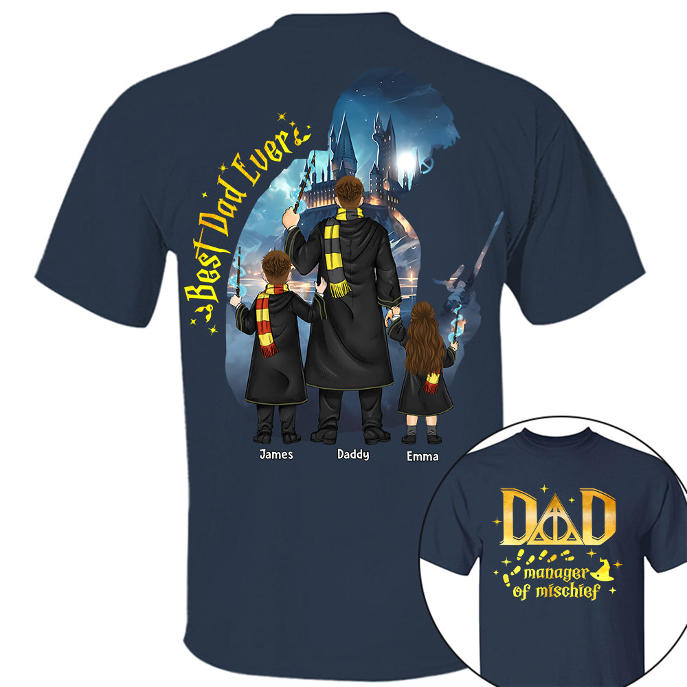 Best Dad Ever - Personalized Shirt For Dad Hv01