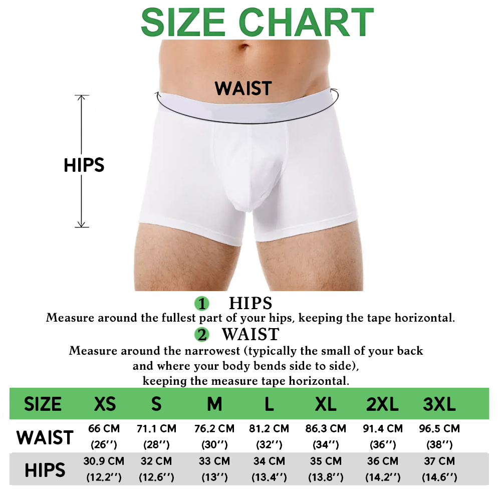 I Love You Always - Personalized Photo Men's Boxer Briefs