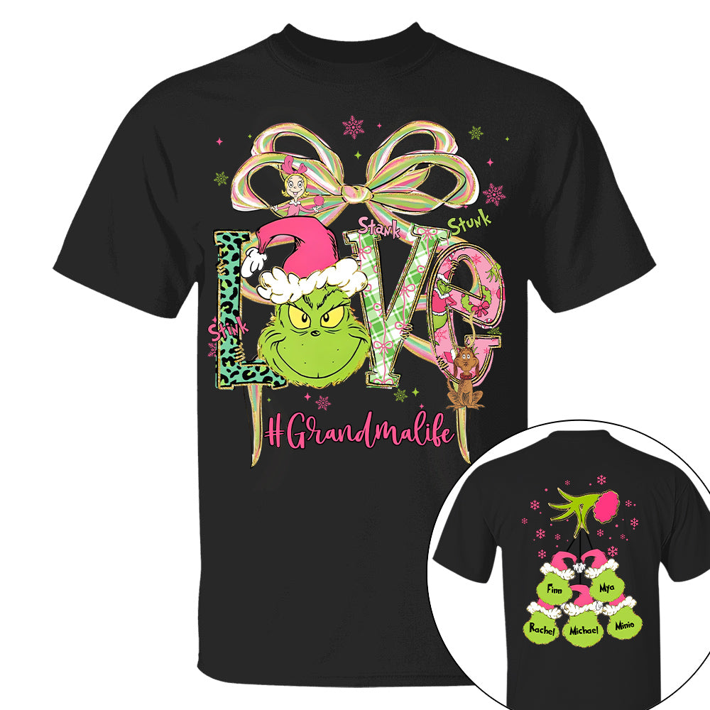 Grandma Christmas Sweatshirt - Personalized Gifts For Holly Jolly Xmas NA04