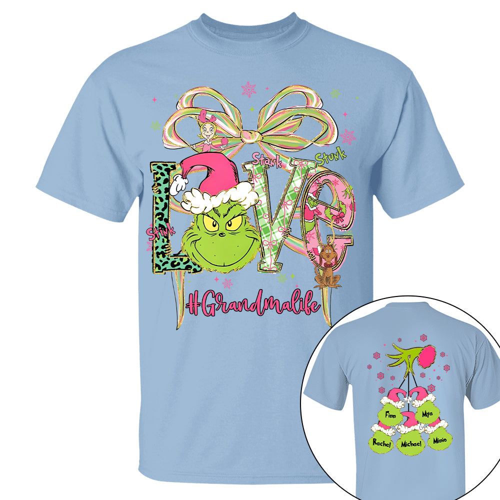 Grandma Christmas Sweatshirt - Personalized Gifts For Holly Jolly Xmas NA04