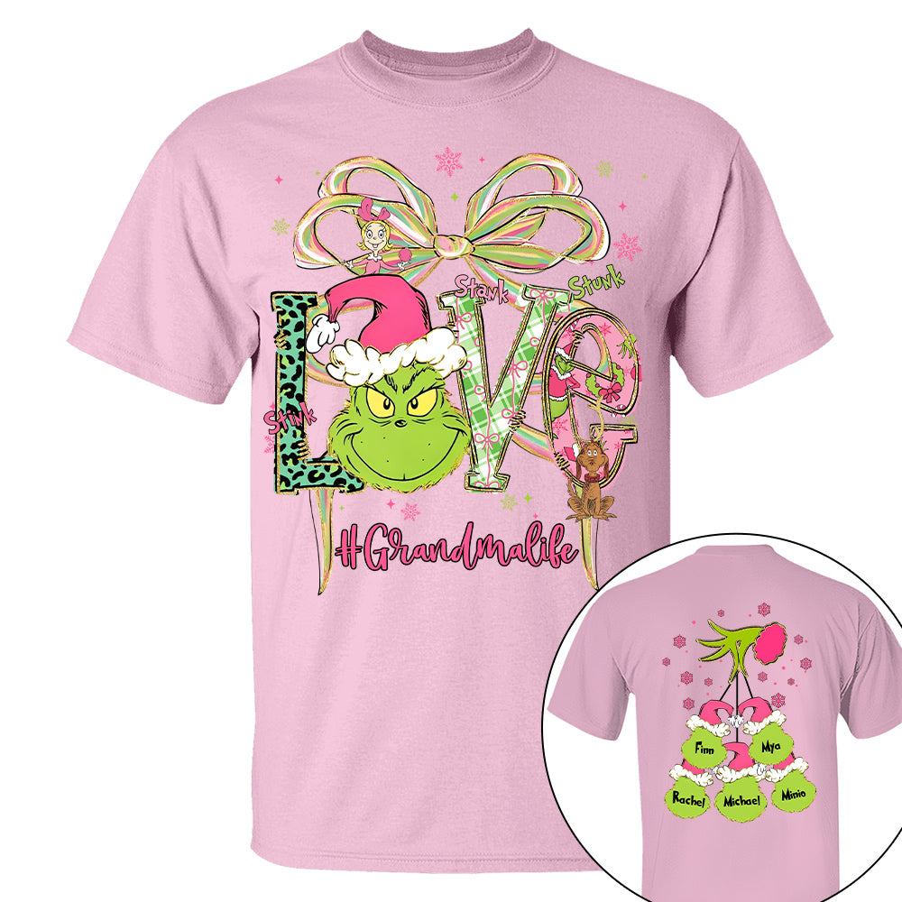 Grandma Christmas Sweatshirt - Personalized Gifts For Holly Jolly Xmas NA04