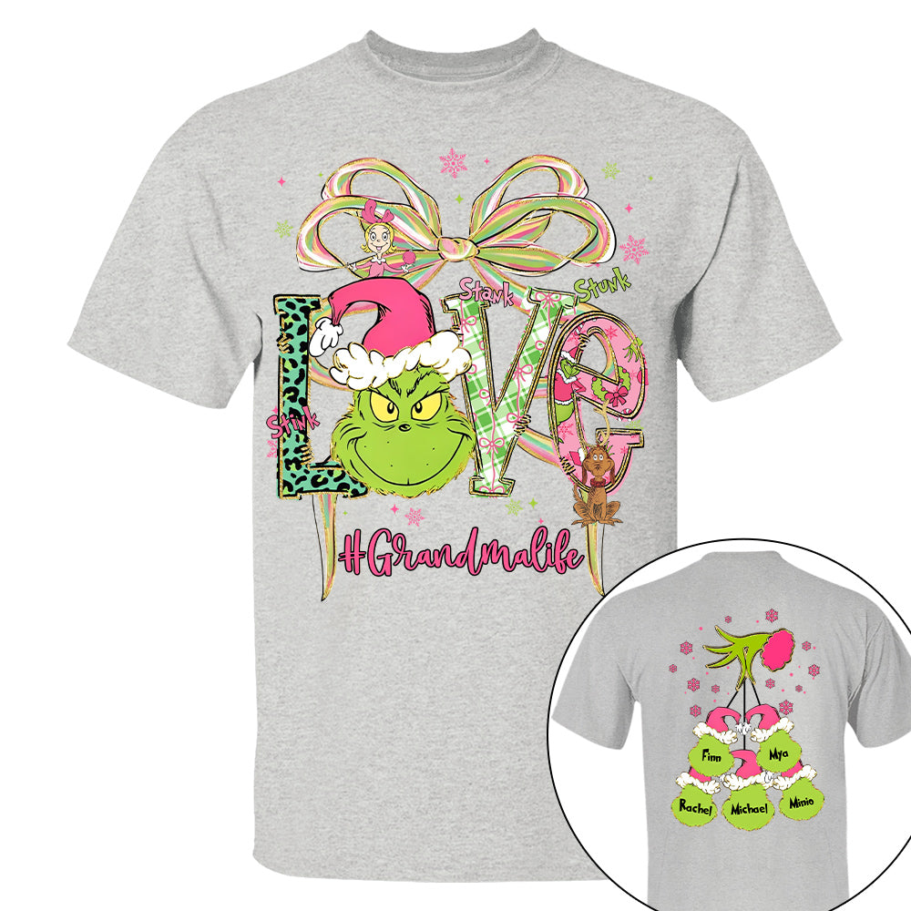 Grandma Christmas Sweatshirt - Personalized Gifts For Holly Jolly Xmas NA04