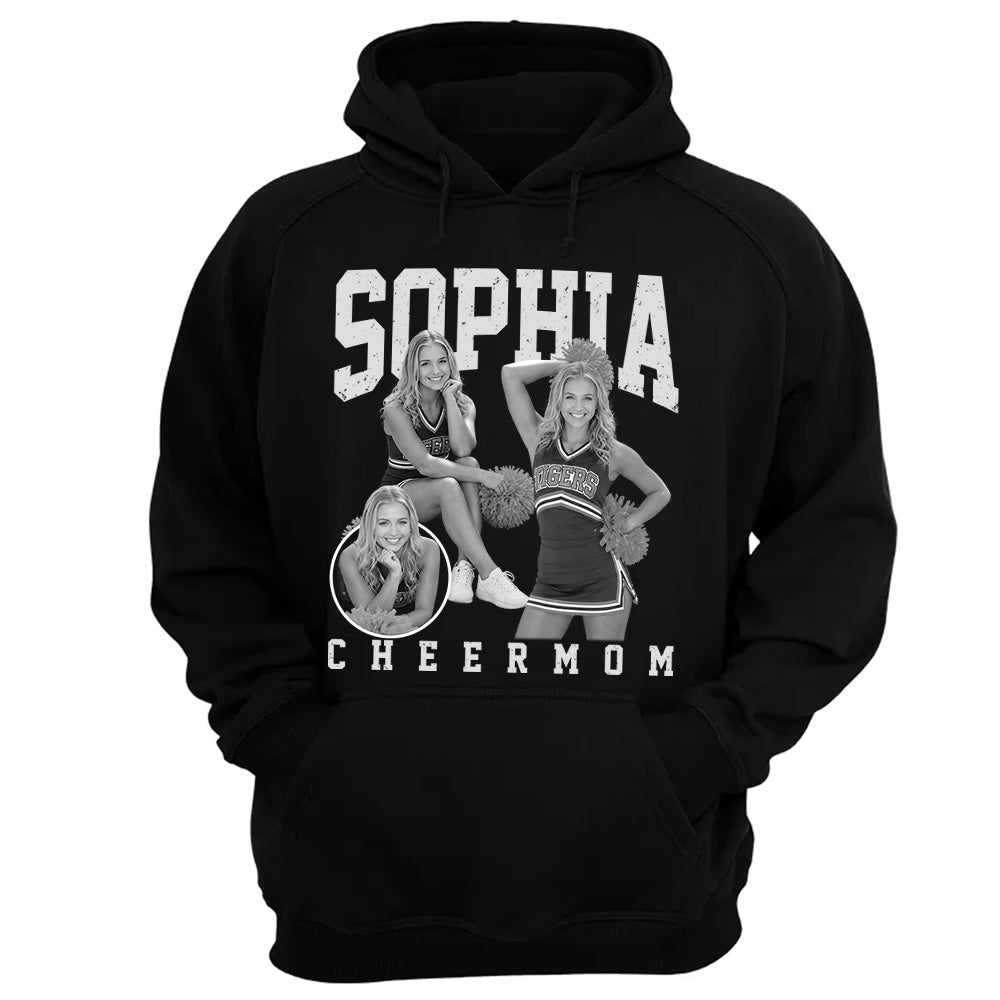 Cheerleading Lover - Personalized Vintage Washed Tee for Cheerleader Moms & Families Na02 VH01