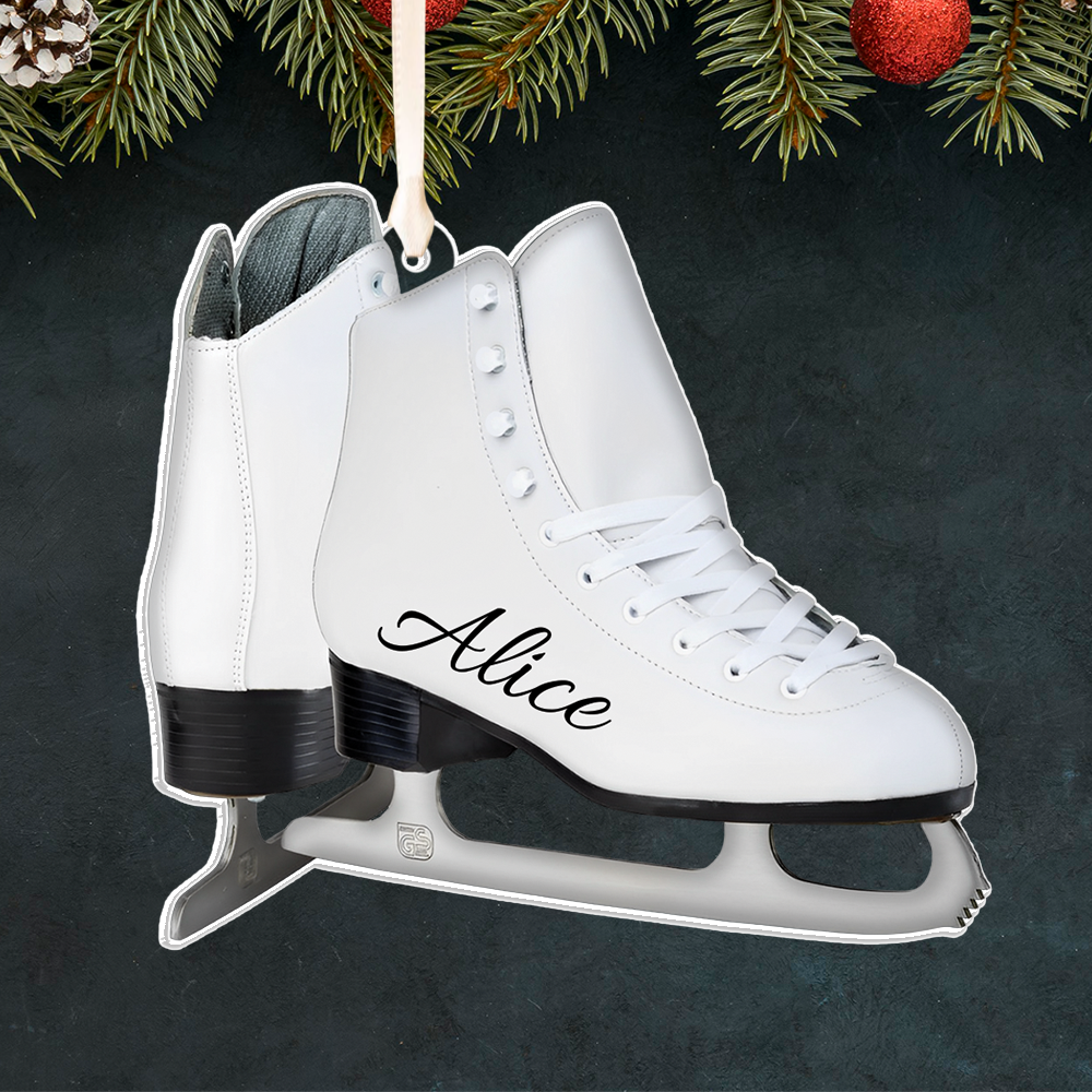 Winter Ice skating Boots Christmas Ornament Gift For Ice skating Lovers H2511 Pa00