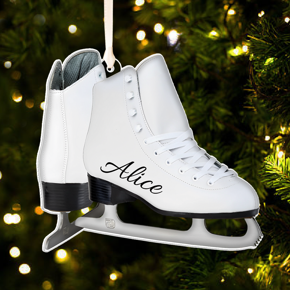 Winter Ice skating Boots Christmas Ornament Gift For Ice skating Lovers H2511 Pa00