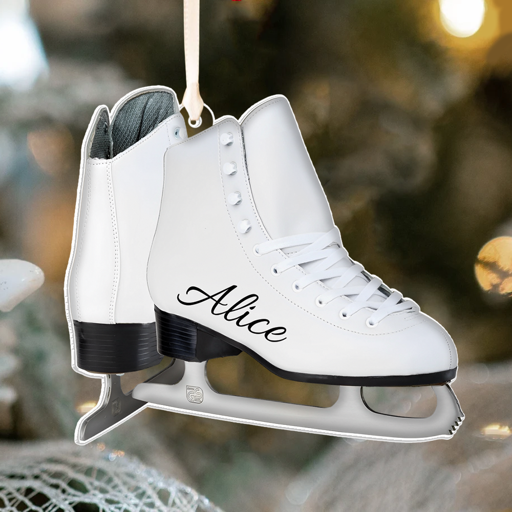 Winter Ice skating Boots Christmas Ornament Gift For Ice skating Lovers H2511 Pa00