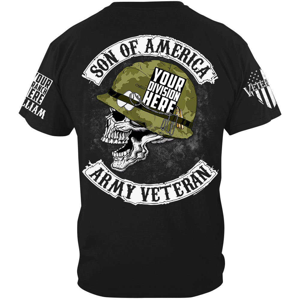 Custom Veteran Shirt Son Of America Shirt H2511