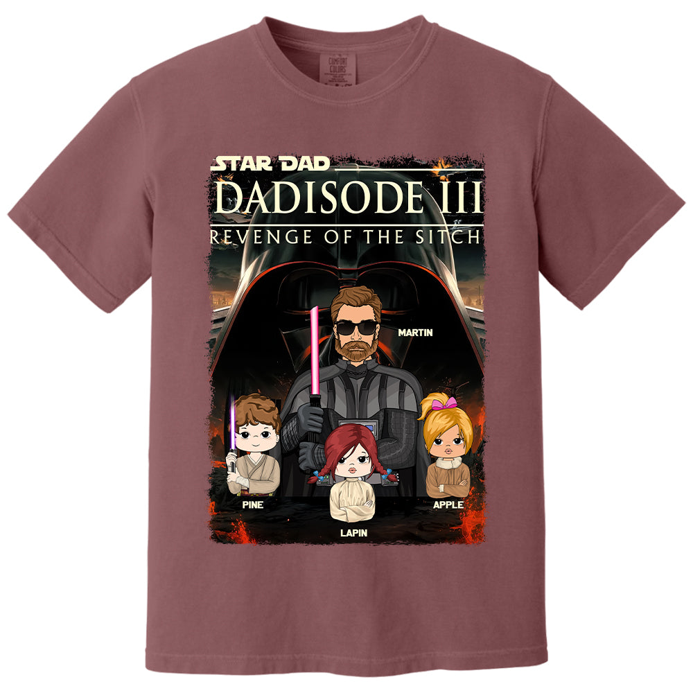 Dad³ – Revenge of The Sitch Personalized Shirt For Dad Tu20