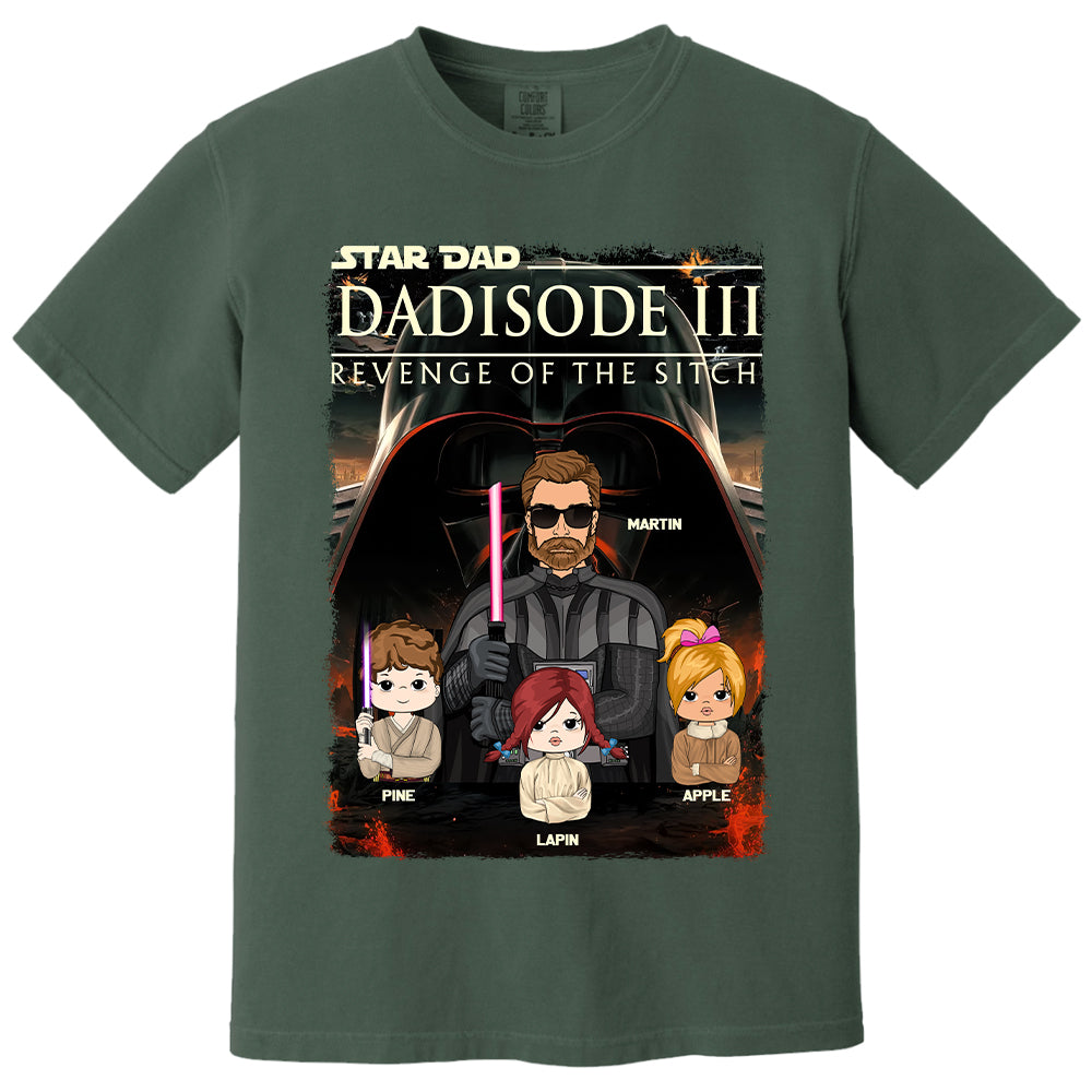 Dad³ – Revenge of The Sitch Personalized Shirt For Dad Tu20