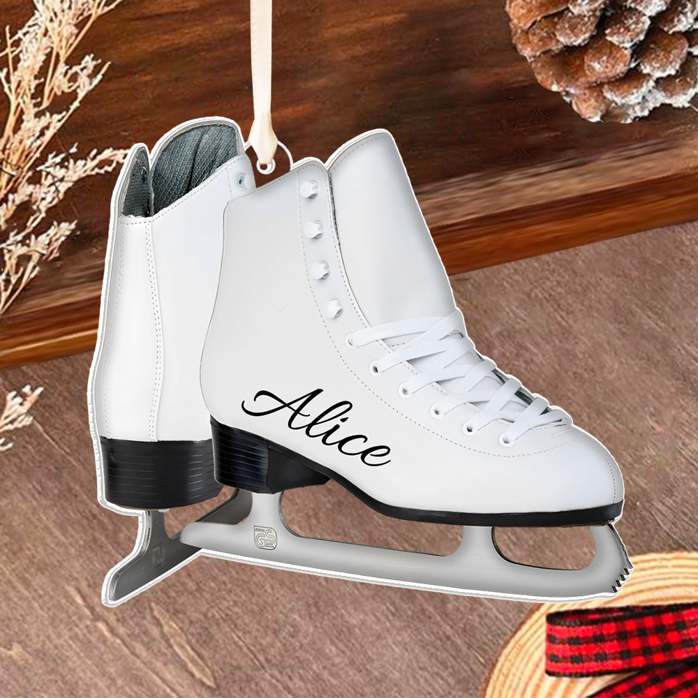 Winter Ice skating Boots Christmas Ornament Gift For Ice skating Lovers H2511 Pa00
