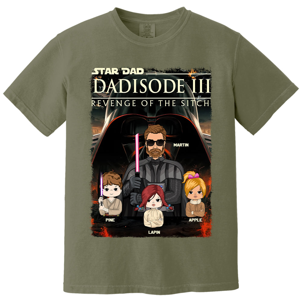 Dad³ – Revenge of The Sitch Personalized Shirt For Dad Tu20