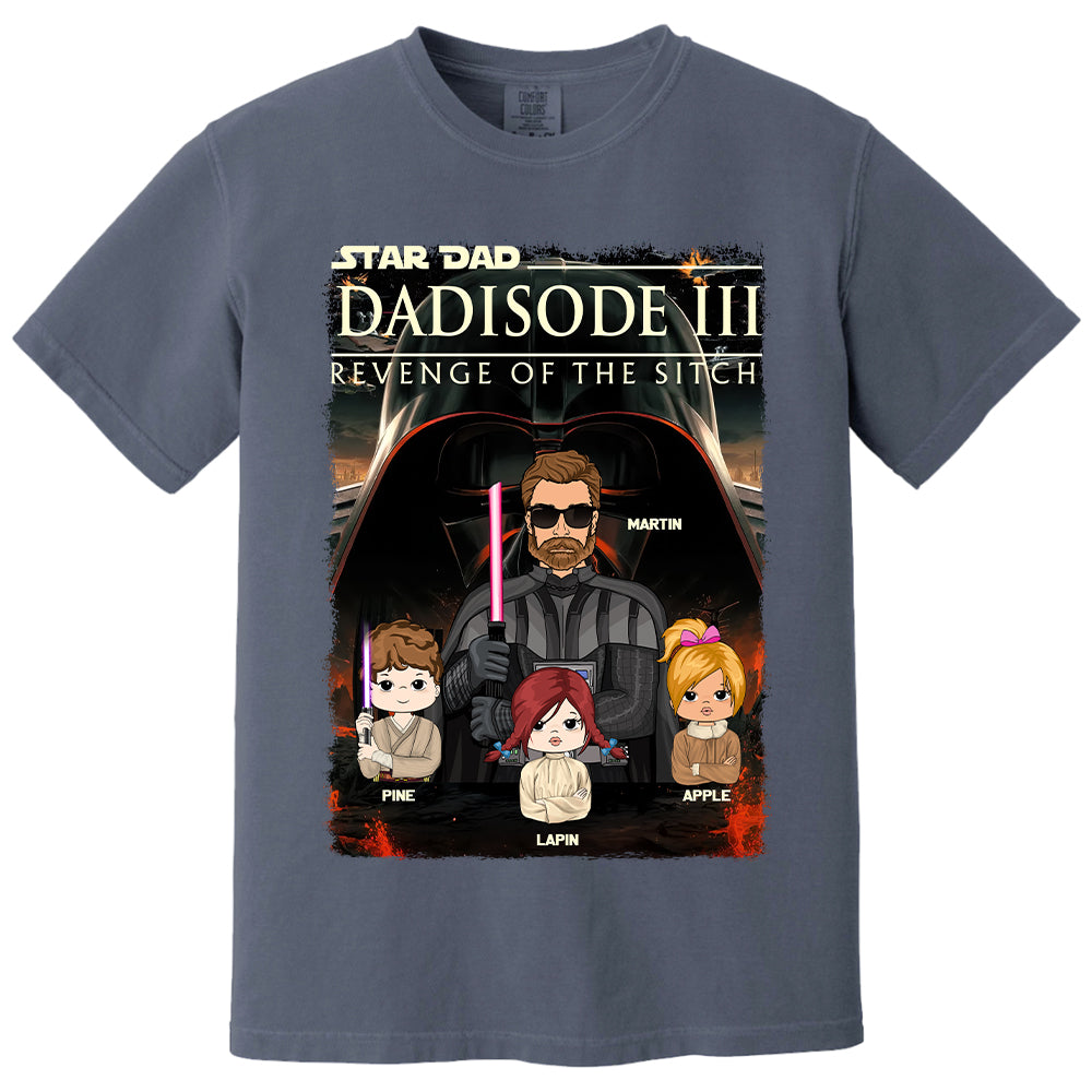 Dad³ – Revenge of The Sitch Personalized Shirt For Dad Tu20