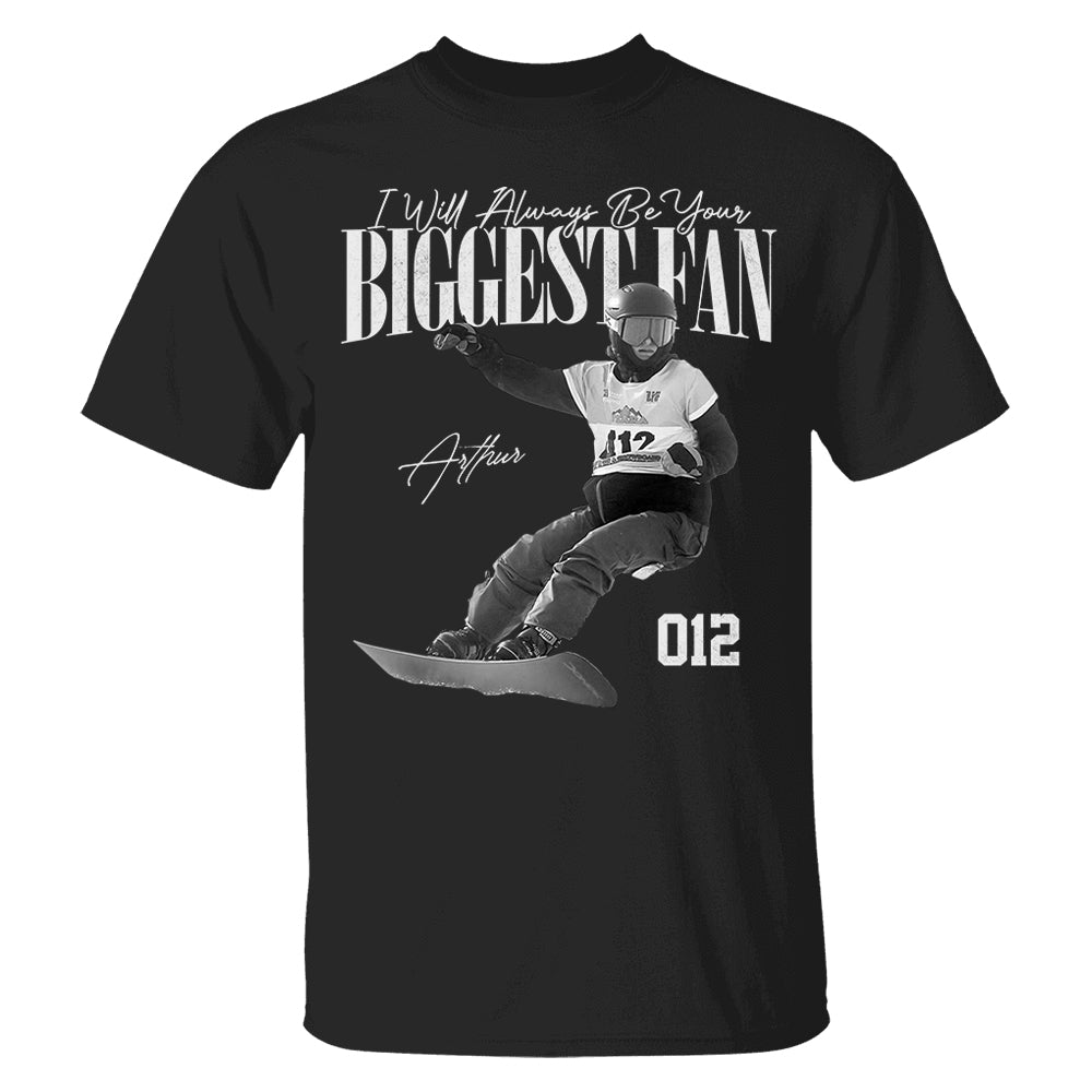 I'll Always Be Your Biggest Fan - Washed Tee Retro Bootleg Shirt For Snowboarding A2110 T24