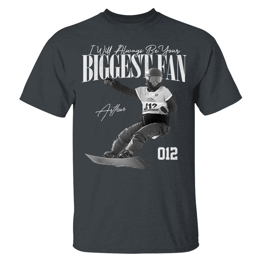 I'll Always Be Your Biggest Fan - Washed Tee Retro Bootleg Shirt For Snowboarding A2110 T24