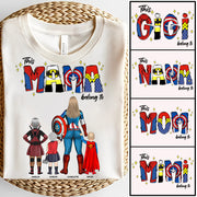 This Mama Belongs To - Personalized Gifts For Mom NA04 Hv01