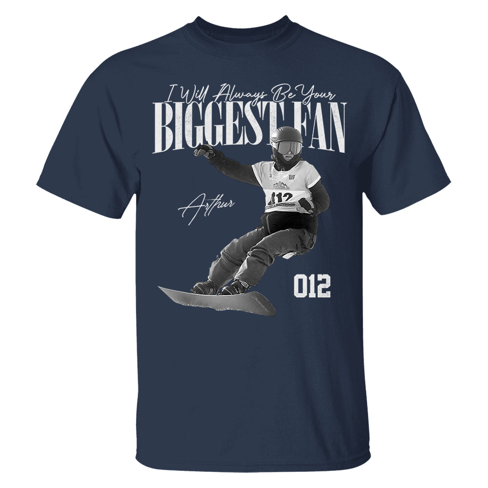 I'll Always Be Your Biggest Fan - Washed Tee Retro Bootleg Shirt For Snowboarding A2110 T24