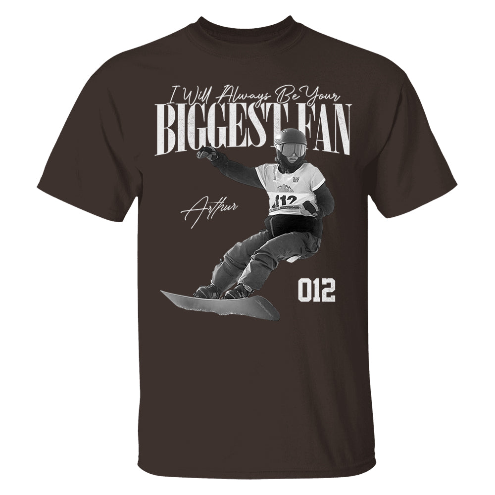 I'll Always Be Your Biggest Fan - Washed Tee Retro Bootleg Shirt For Snowboarding A2110 T24