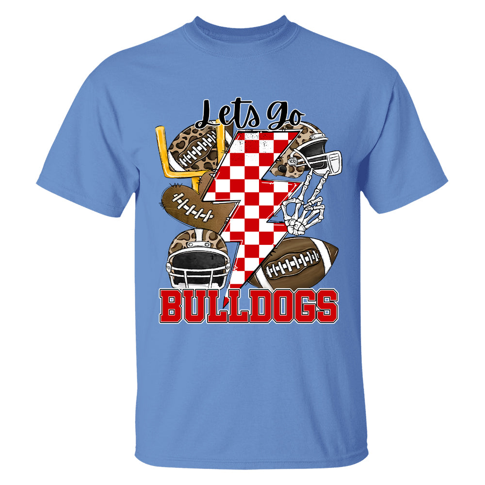 Ph99- Spirit Shirt Personalized Game Day Shirt Custom School Mascot Test Ph99  Tu20 -Tu 30.07.2026