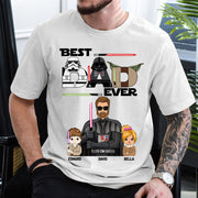 Personalized Best Dad Ever Shirt Gift For Dad - Custom Father's Day Gift Vr2