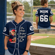 Custom Photo Baseball Game Day Baseball Jersey Gift For Baseball Lovers - Personalized Gift For Baseball Player K1702