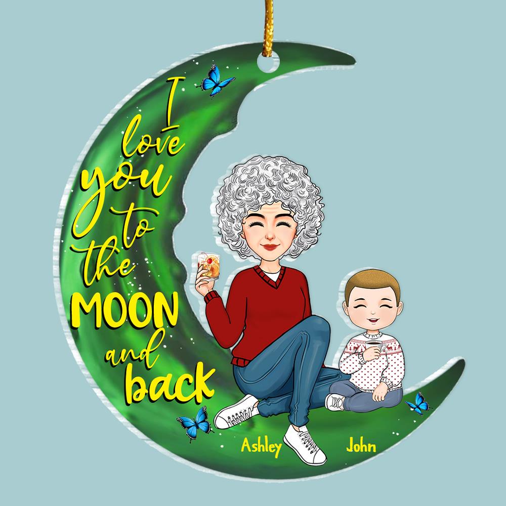 Custom Pickleball Christmas Ornament For Kids