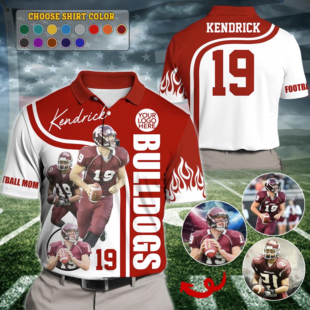 Personalized American Football Team Shirt - Football GameDay Custom Shirt NA02 Nh00