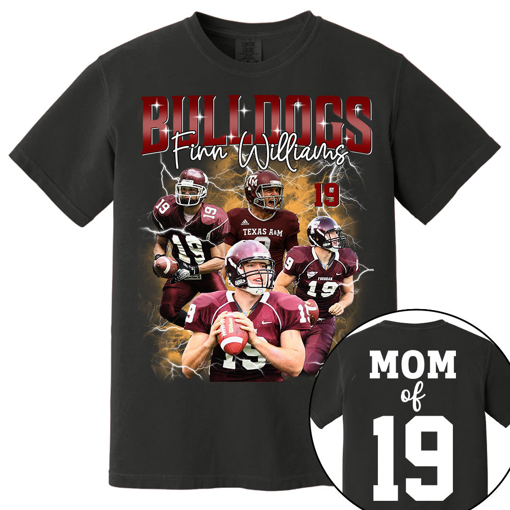 Custom Football Player Photo With Unique Style Bootleg Shirt - Perfect Shirt For Football Lovers Tu24 Li29