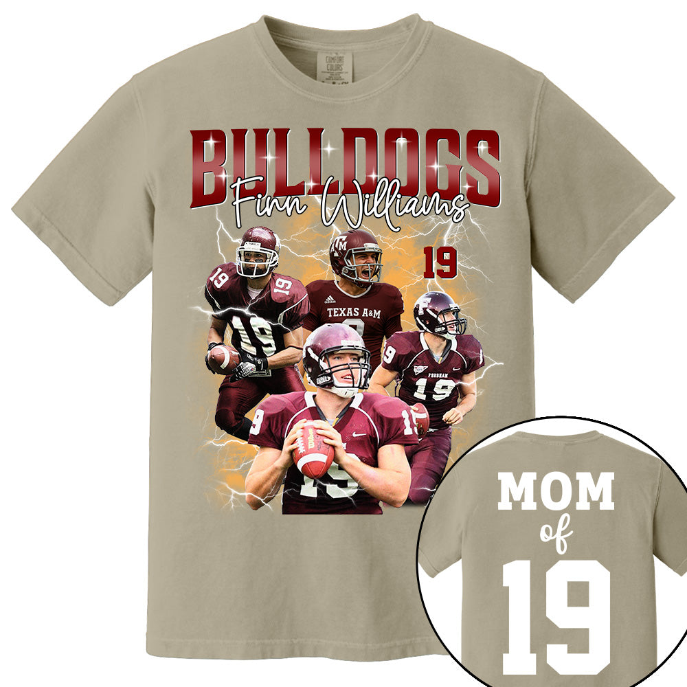 Custom Football Player Photo With Unique Style Bootleg Shirt - Perfect Shirt For Football Lovers Tu24 Li29