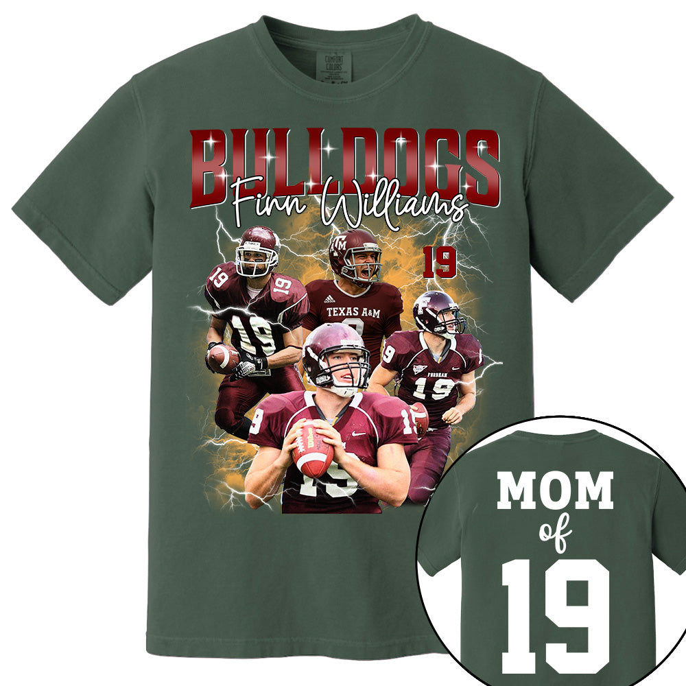 Custom Football Player Photo With Unique Style Bootleg Shirt - Perfect Shirt For Football Lovers Tu24 Li29