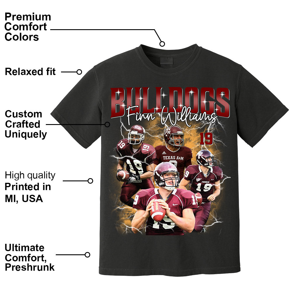Custom Football Player Photo With Unique Style Bootleg Shirt - Perfect Shirt For Football Lovers Tu24 Li29