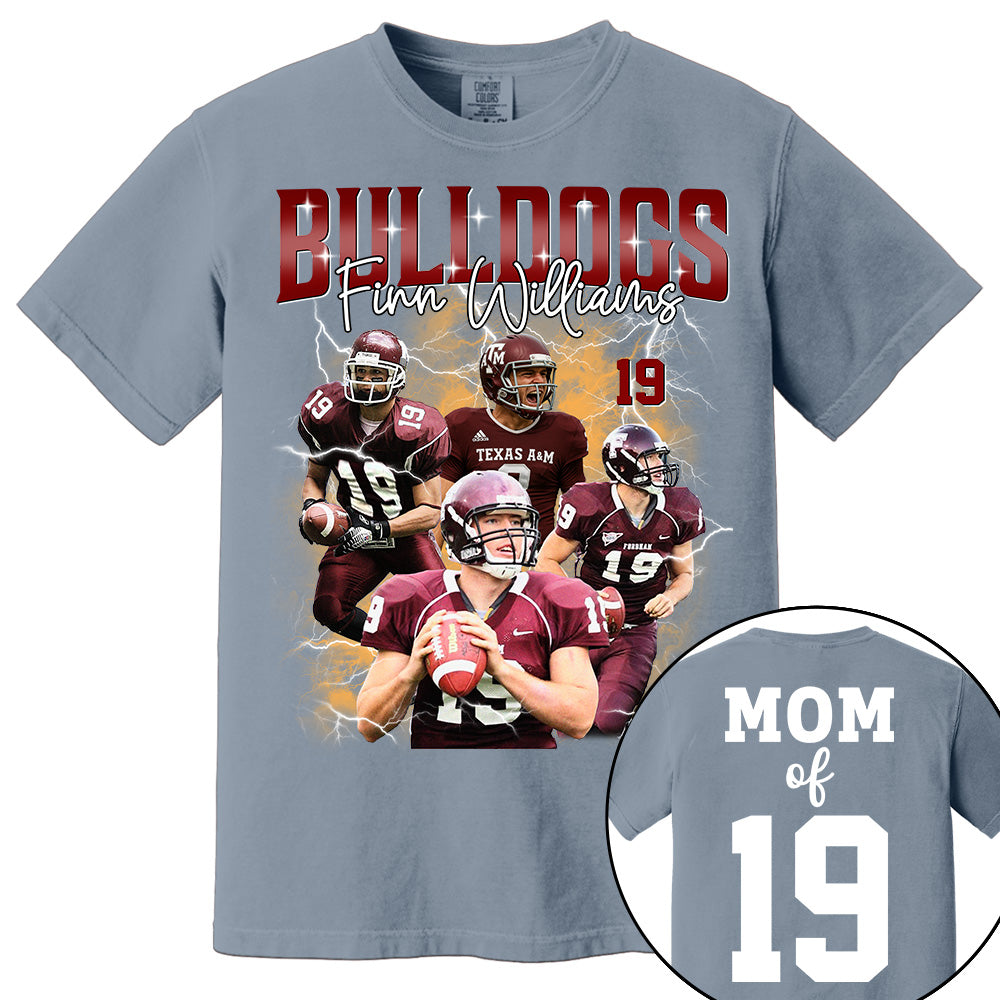 Custom Football Player Photo With Unique Style Bootleg Shirt - Perfect Shirt For Football Lovers Tu24 Li29