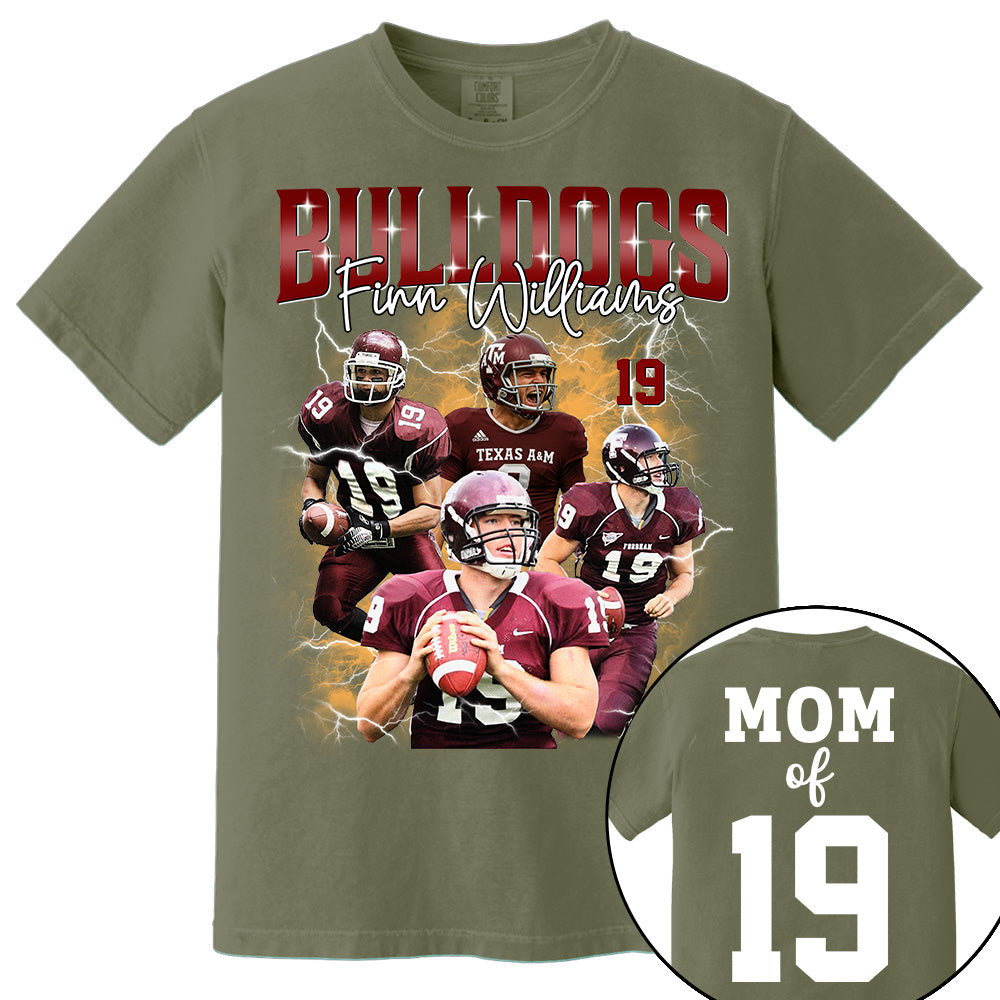 Custom Football Player Photo With Unique Style Bootleg Shirt - Perfect Shirt For Football Lovers Tu24 Li29