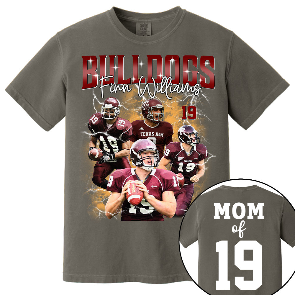 Custom Football Player Photo With Unique Style Bootleg Shirt - Perfect Shirt For Football Lovers Tu24 Li29