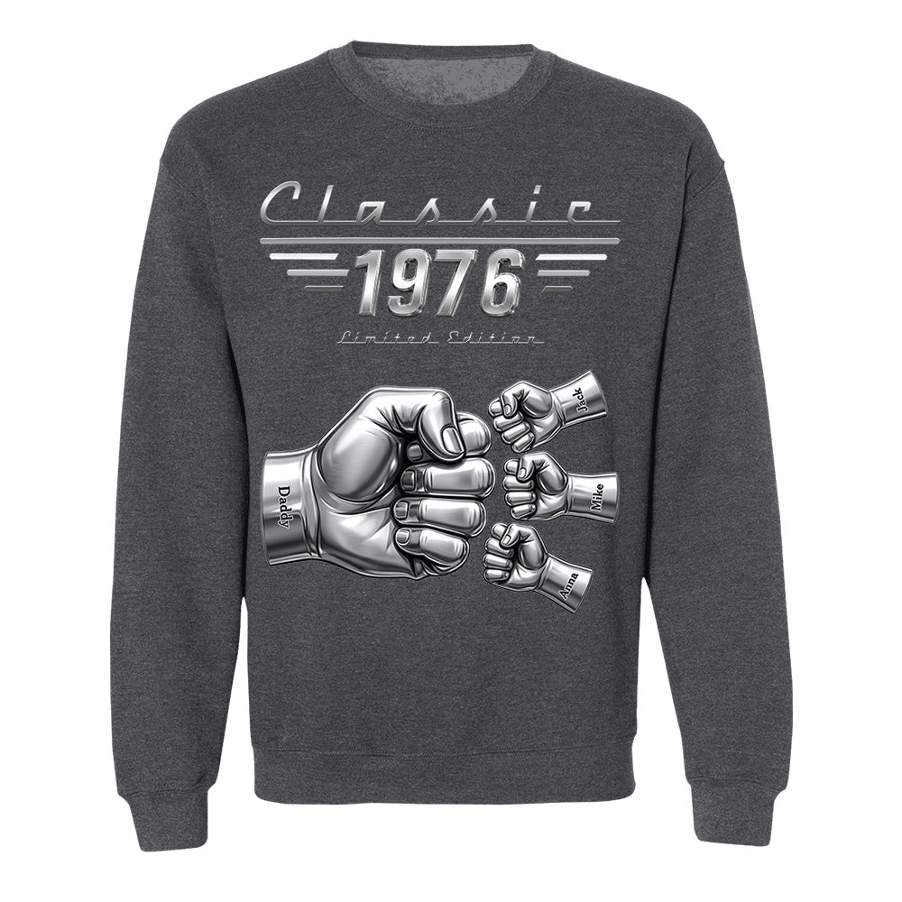Classic Car Style Dad Shirt - Personalized Gifts For Dad Pt99