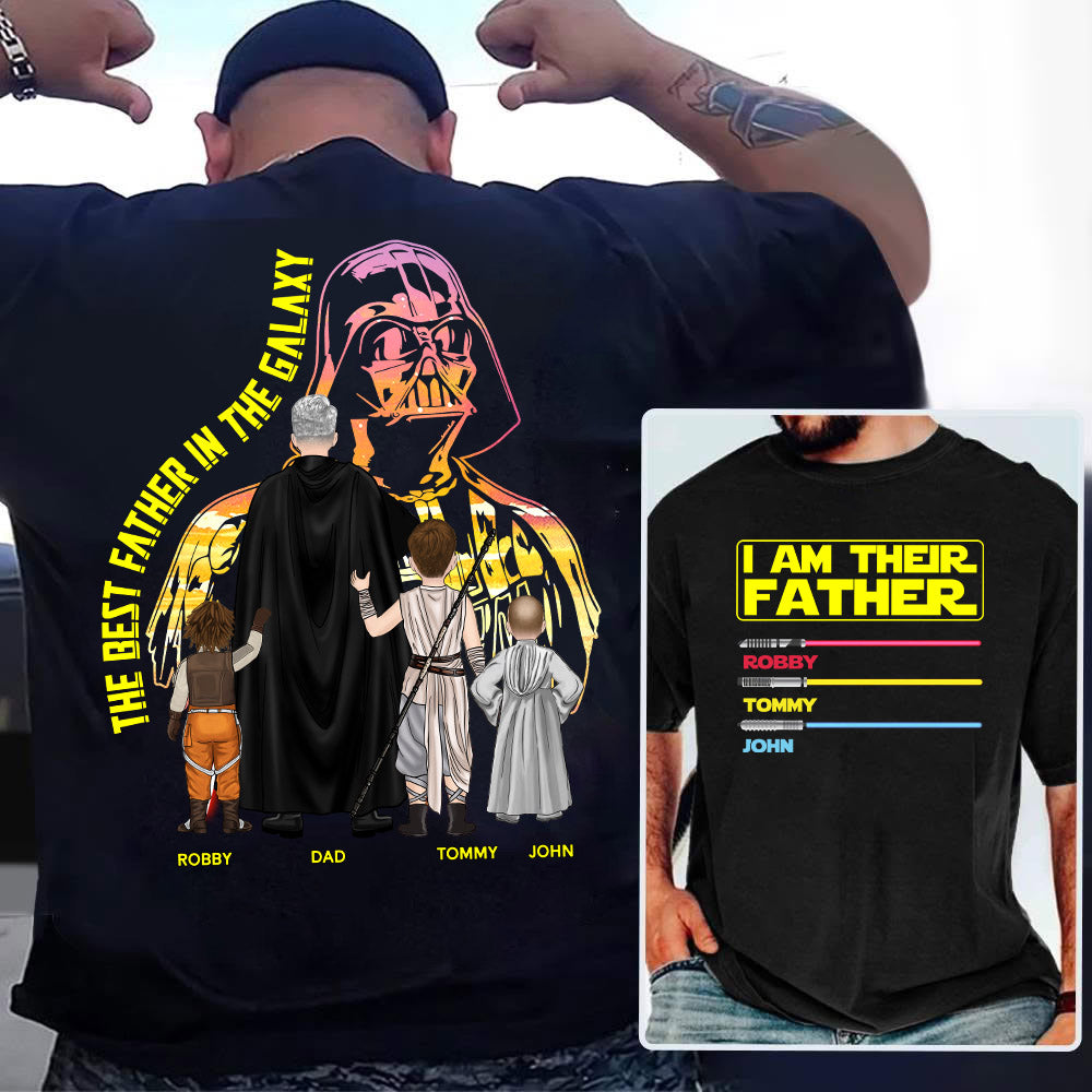 I Am Their Father - Personalized Shirt For Dad
