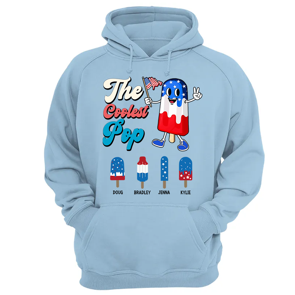 The Coolest Pop Custom T-Shirt, 4th of July Shirt -