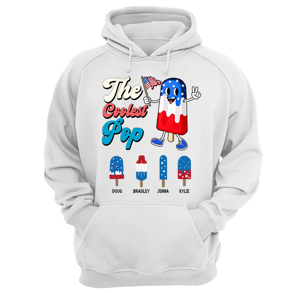 The Coolest Pop Custom T-Shirt, 4th of July Shirt -