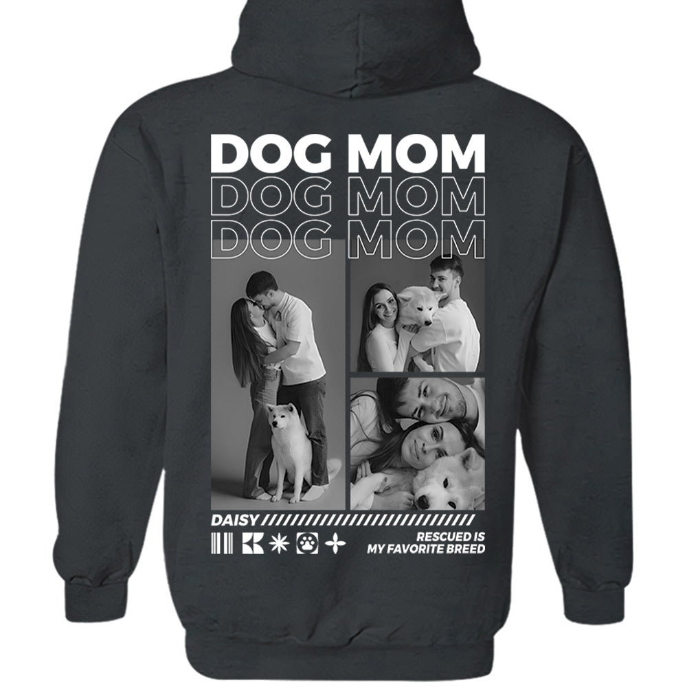 Dog Mom/Dog Dad, Personalized Shirt, Custom Photo Gift For Dog Lovers T1807