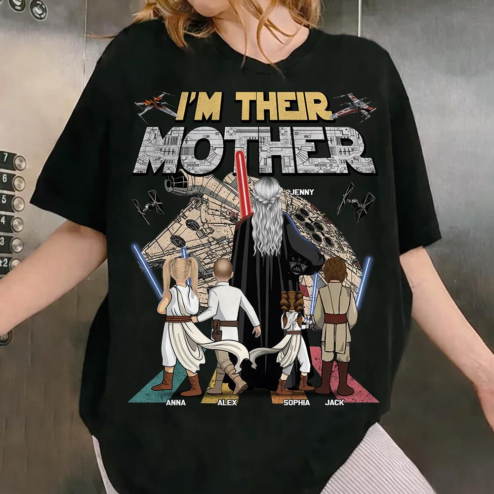 I Am Their Mother - Personalized Shirt - Gift For Mom, Mother's Day Vr2 T1807 Hv01