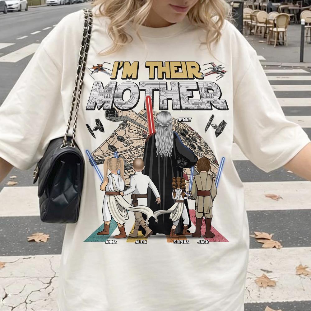 I Am Their Mother - Personalized Shirt - Gift For Mom, Mother's Day Vr2 T1807 Hv01