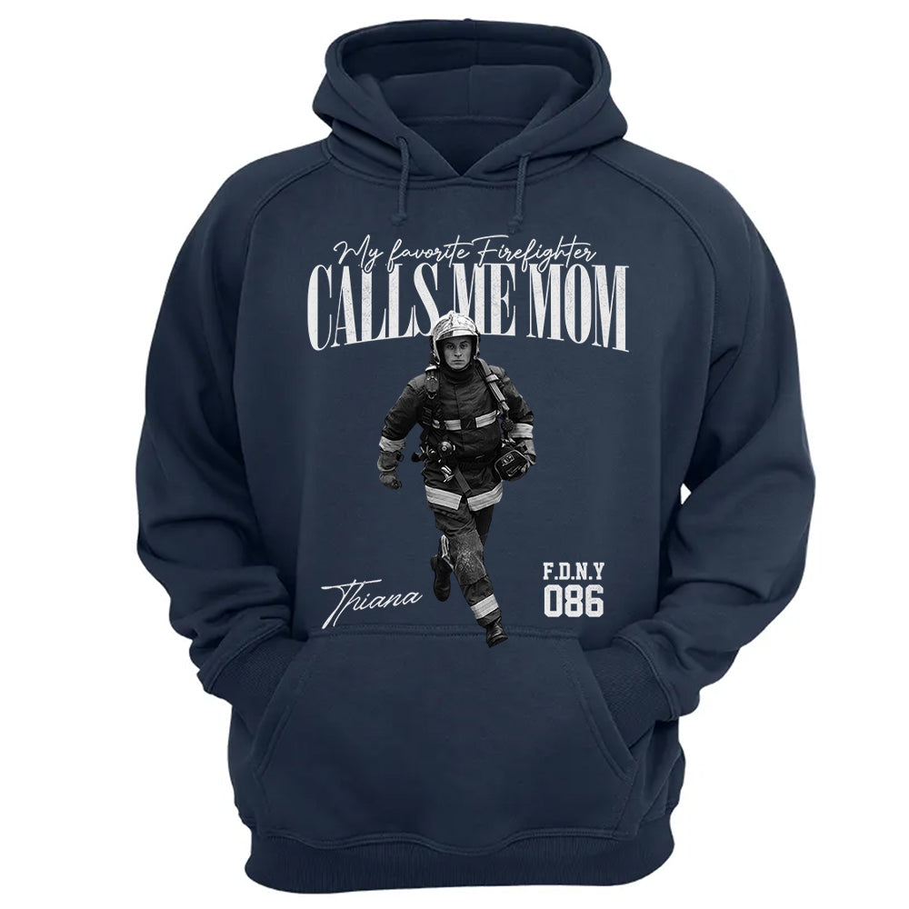 My Favorite Officer Calls Me Mom - Washed Tee Retro Bootleg Shirt For Police Family A2110
