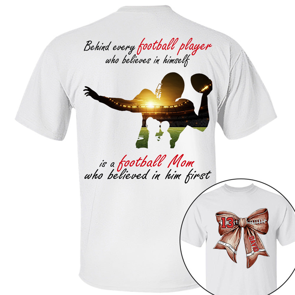 Football Mom Shirt, Personalized Football Shirt, Gift For Football Lover A2110 Do99