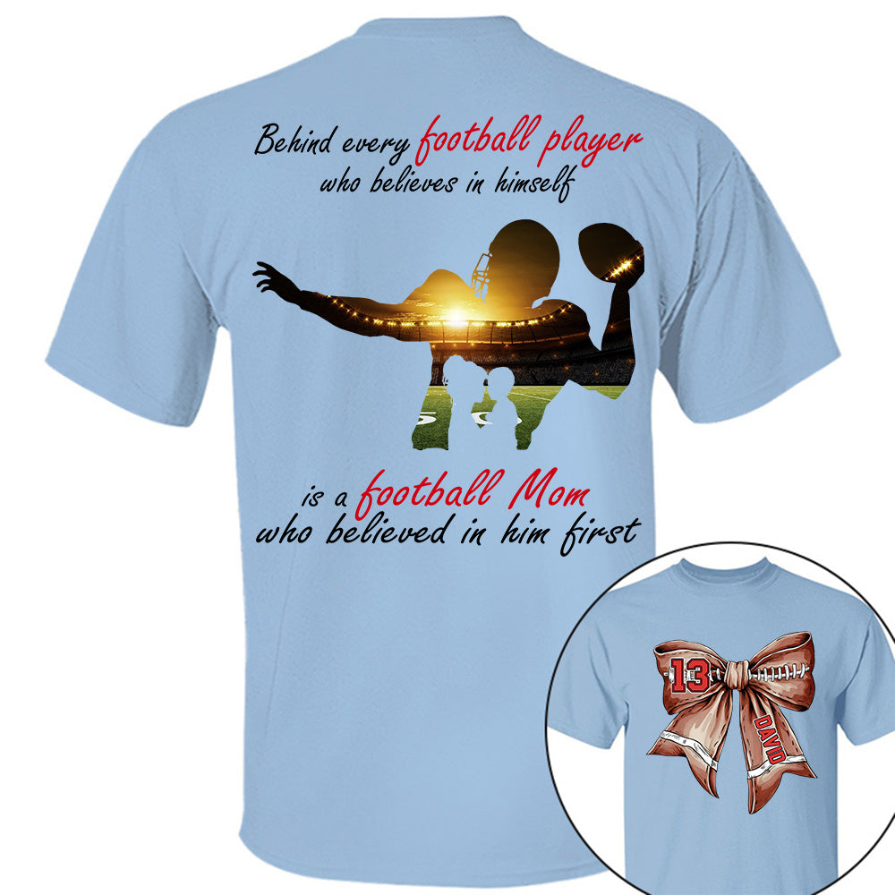Football Mom Shirt, Personalized Football Shirt, Gift For Football Lover A2110 Do99